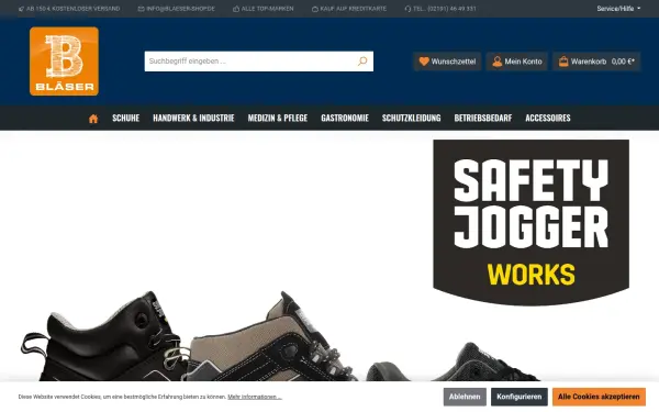 www.blaeser-shop.de