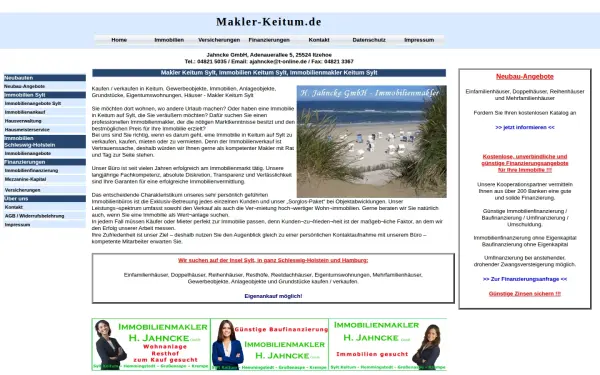 www.makler-keitum.de