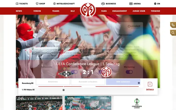 www.mainz05.de