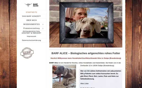 www.barf-alice.de