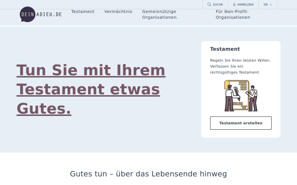 www.deinadieu.de