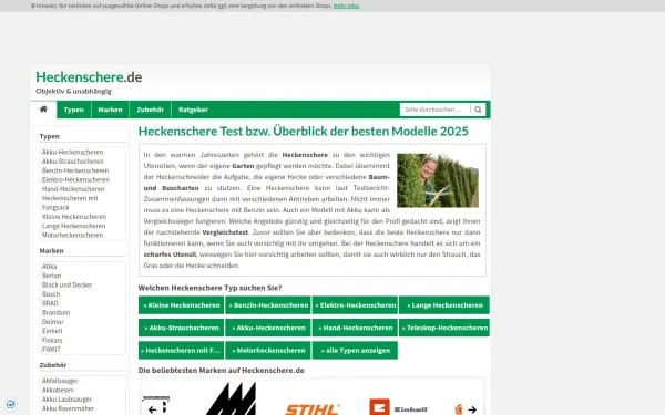 www.heckenschere.de