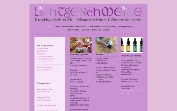 www.lichtgeschmeide.de