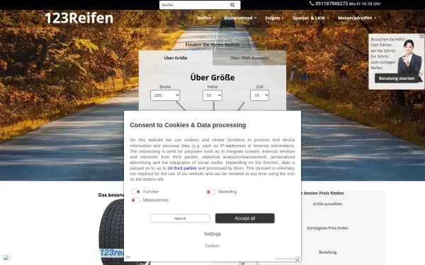 www.123reifen.de