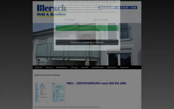 metallbau-blersch.de