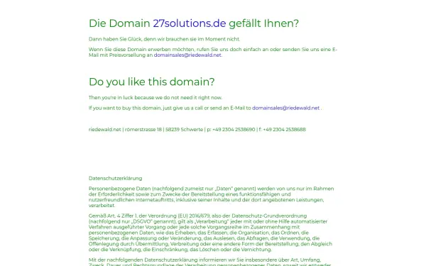 27solutions.de
