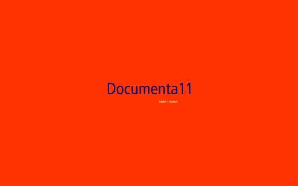 documenta11.de