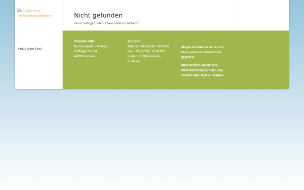 www.vonessen-puetz.de
