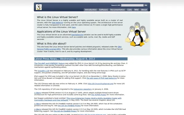 linuxvirtualserver.org