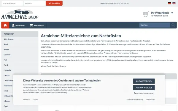 www.armlehne-shop.de
