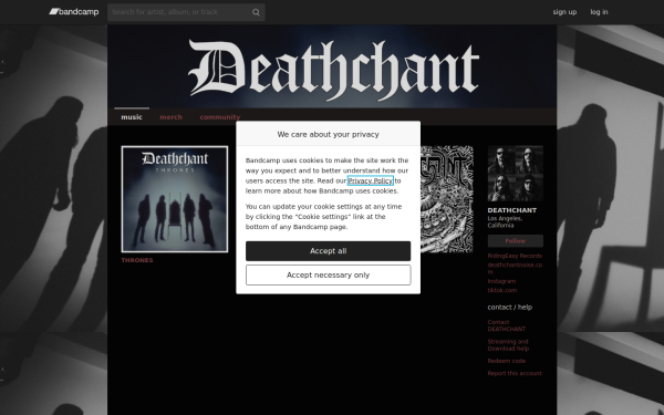 deathchantnoise.bandcamp.com