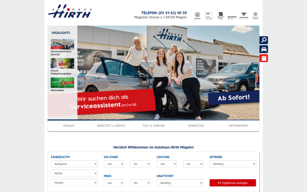 autohaushirth.de
