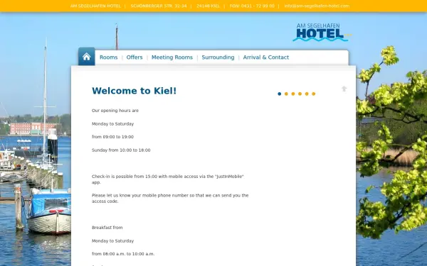 am-segelhafen-hotel.com