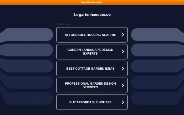 1a-gartenhaeuser.de