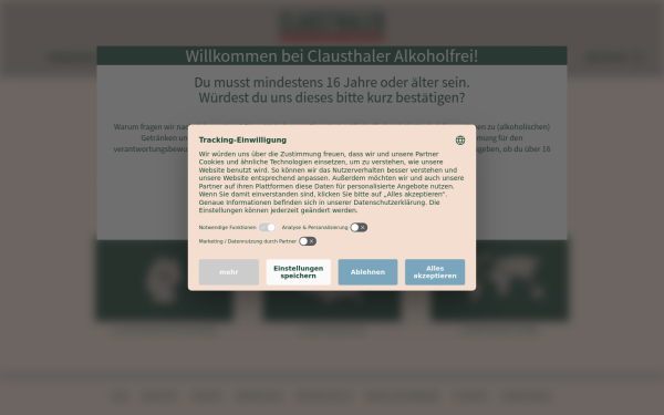 www.clausthaler.de