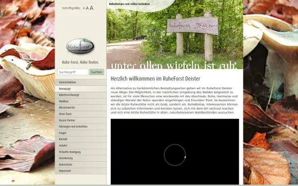 www.deister-ruheforst.de