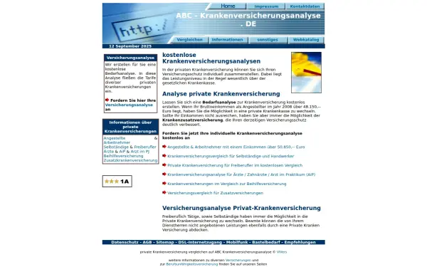 www.abc-krankenversicherungsanalyse.de