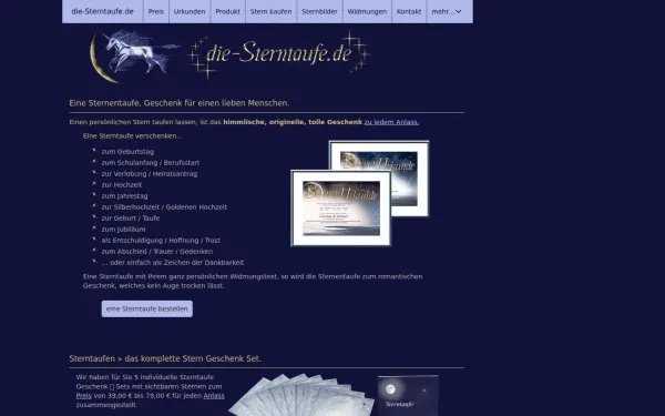 www.die-sterntaufe.de