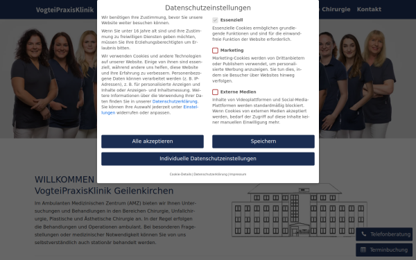 vogteipraxisklinik.de