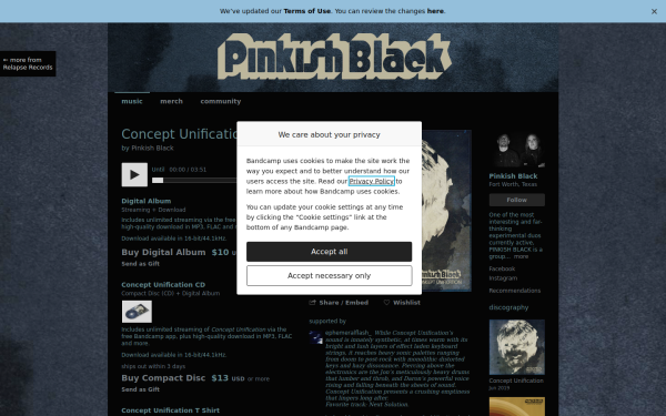 pinkishblack.bandcamp.com