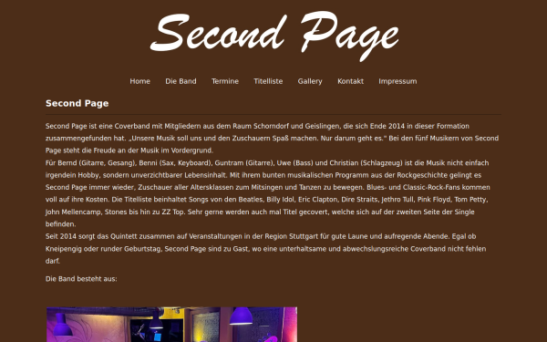 secondpage.band