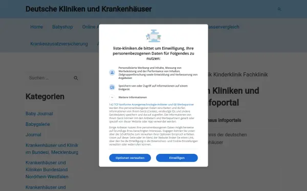 liste-kliniken.de