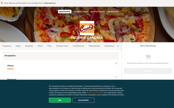 www.pizzeriacandela.de