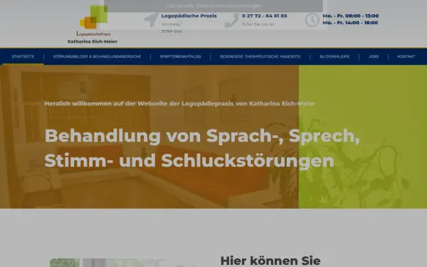 logopaediepraxiseich-meier.de