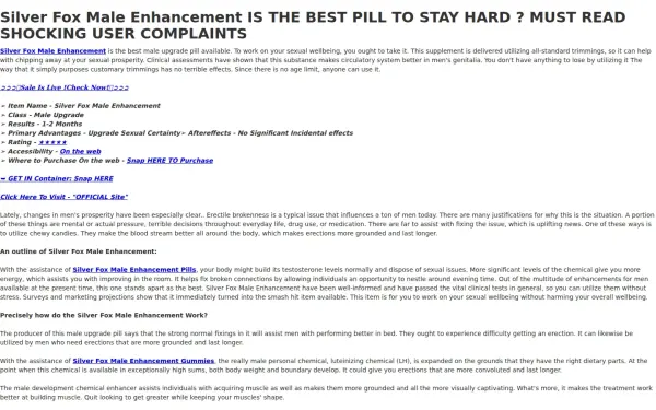 silver-fox-male-enhancement-increase-pe.webflow.io