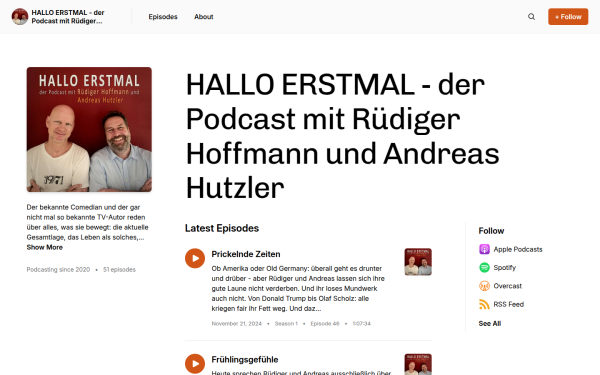 halloerstmal.buzzsprout.com