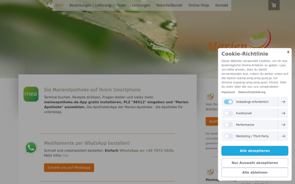 www.marienapotheke-mengen.de