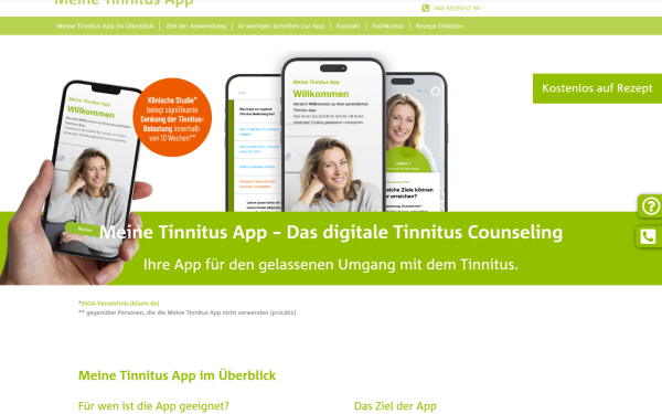 www.meinetinnitusapp.de