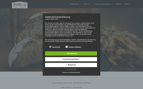 die-baeckerei-mueller.de