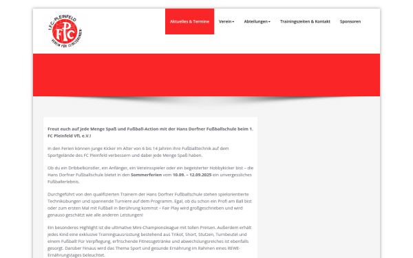 www.fc-pleinfeld.de
