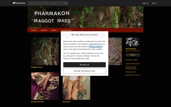 pharmakon.bandcamp.com