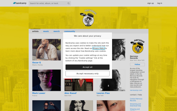 nervousrecords.bandcamp.com
