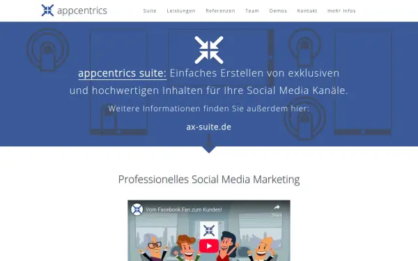 appcentrics-suite.de