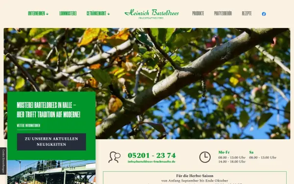 www.barteldrees-fruchtsaefte.de
