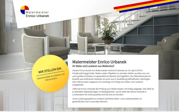 malermeister-urbanek.de