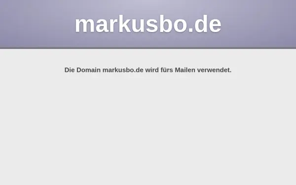 markusbo.de