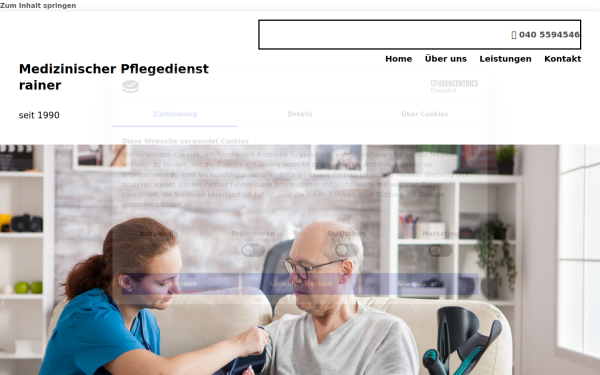 www.pflegedienst-rainer.de