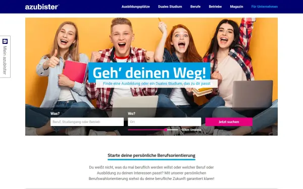 www.azubister.de