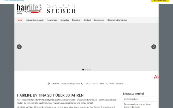 www.hairlifebytina.de