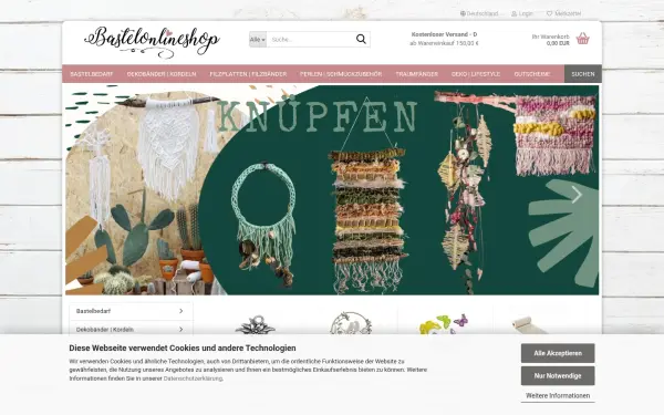 www.bastelonlineshop24.de