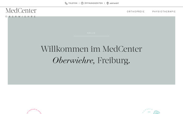 www.medcenter-oberwiehre.de