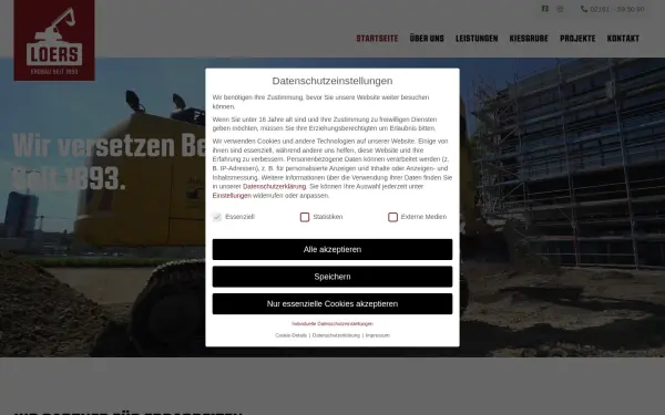 www.loers-erdbau.de