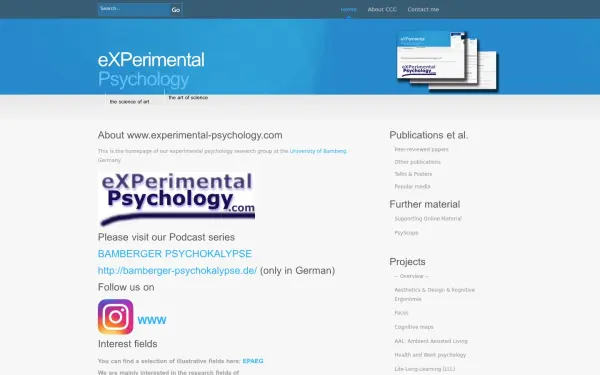 www.experimental-psychology.de