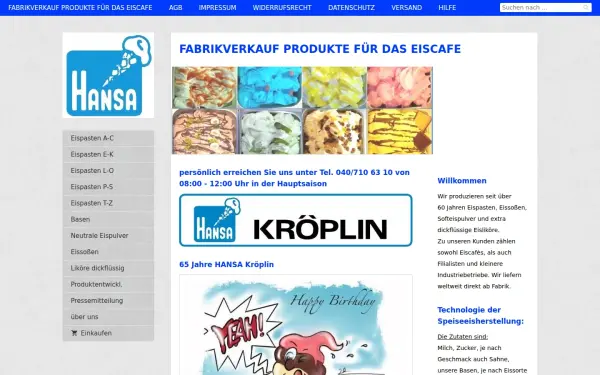 hansaspeiseeisbedarf.de