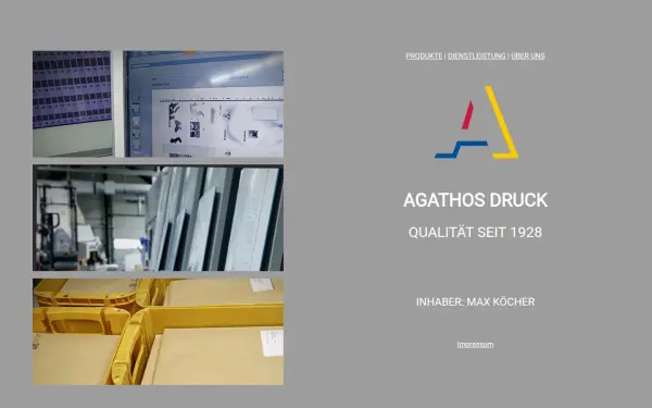 agathos-druckerei.de