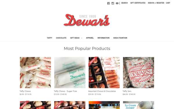 www.dewarscandy.com
